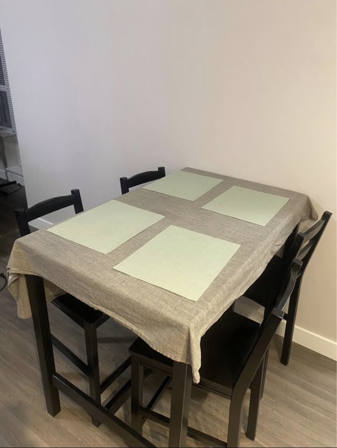 IKEA Jokkmokk table + Dining set - Black