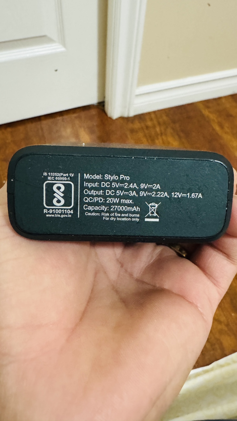 Ambrane Stylo Pro 27000mAh Power Bank - photo 5