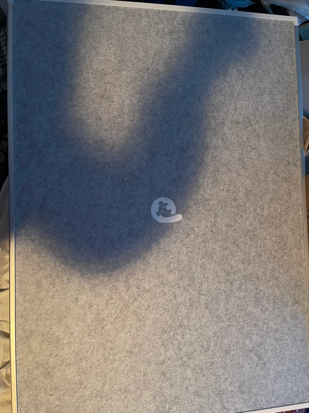 Large Rotating Puzzle Board/Table with Storage - White image indicator(3)