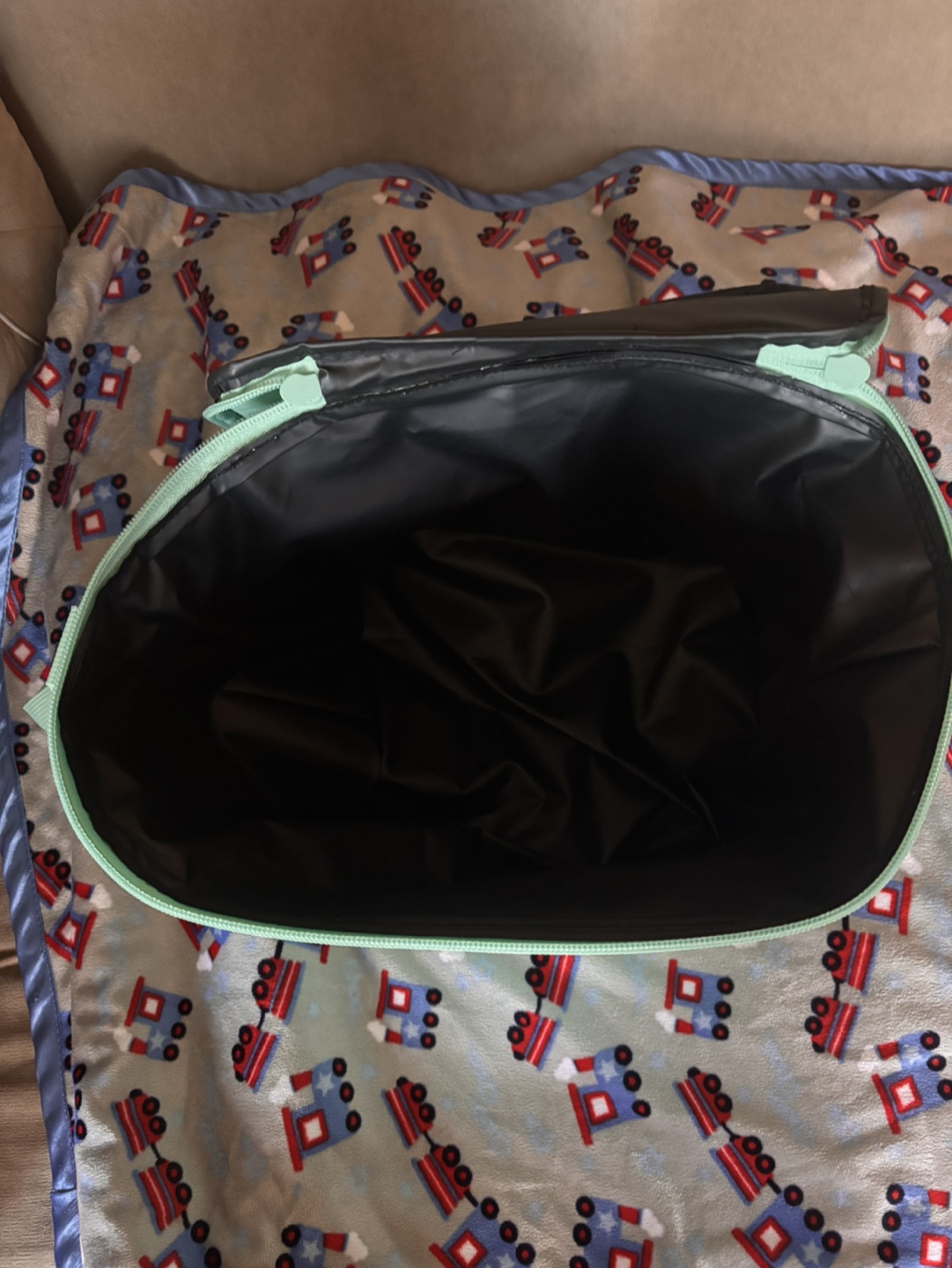#Freecycle PINK Victoria's Secret Palm Tree Insulated Lunch Bag - photo 2