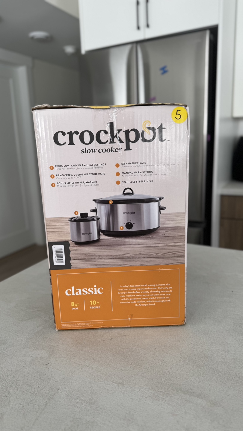 Crockpot 8qt Classic Slow Cooker with Little Dipper - photo 5
