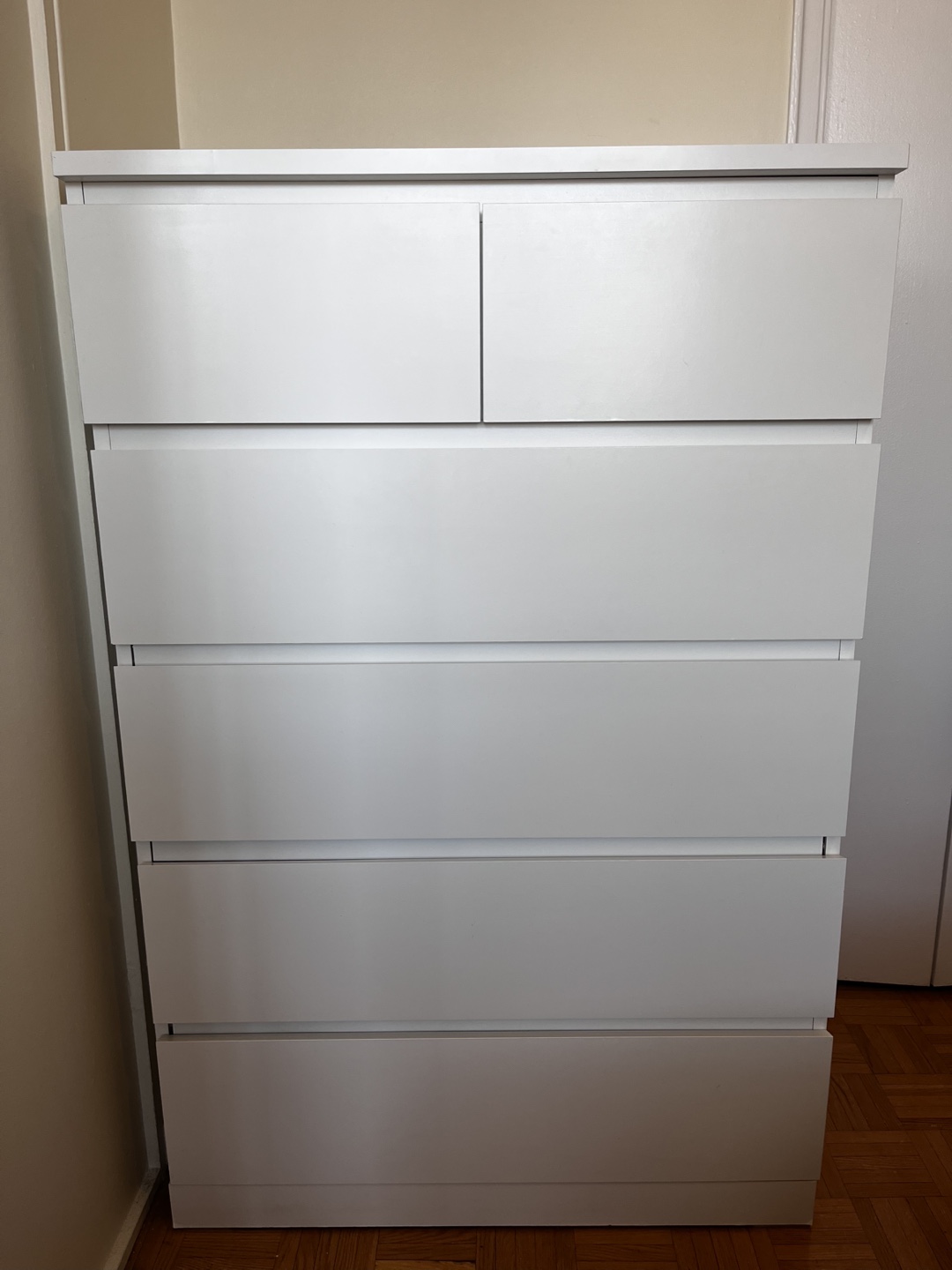 IKEA MALM 6-Drawer Chest White