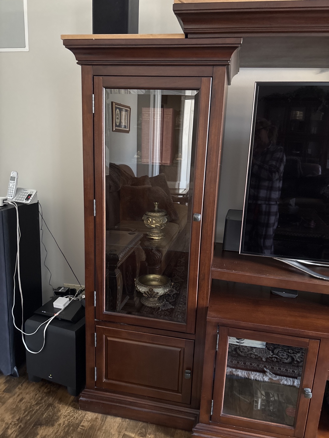 Large Wooden Entertainment Centre - photo 2
