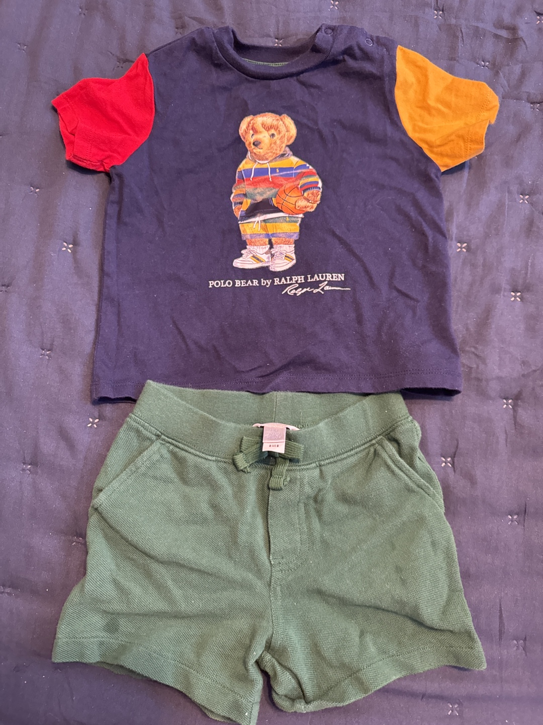 12M Polo Ralph Lauren Baby Boy Outfit
