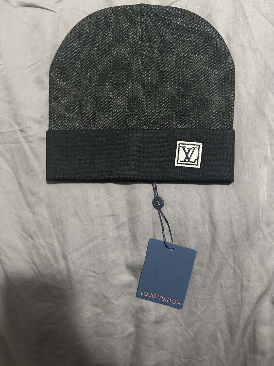 Louis Vuitton Knit Beanie Hat - Black