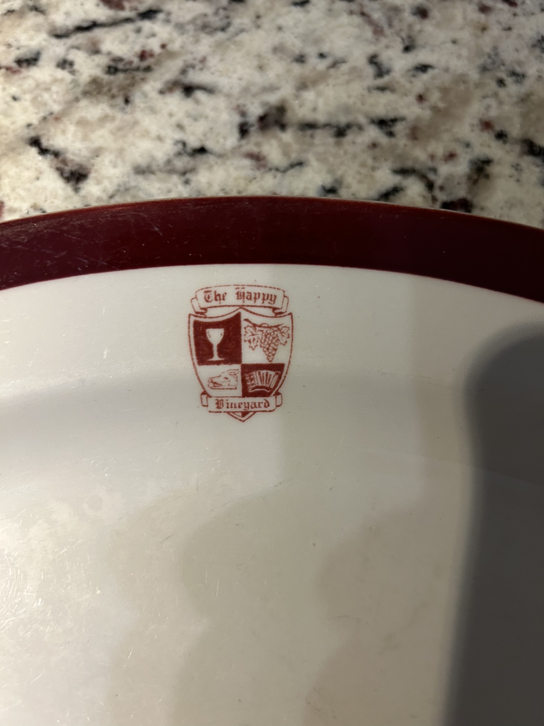 The Happy Vineyard Oval Serving Platter - photo 2