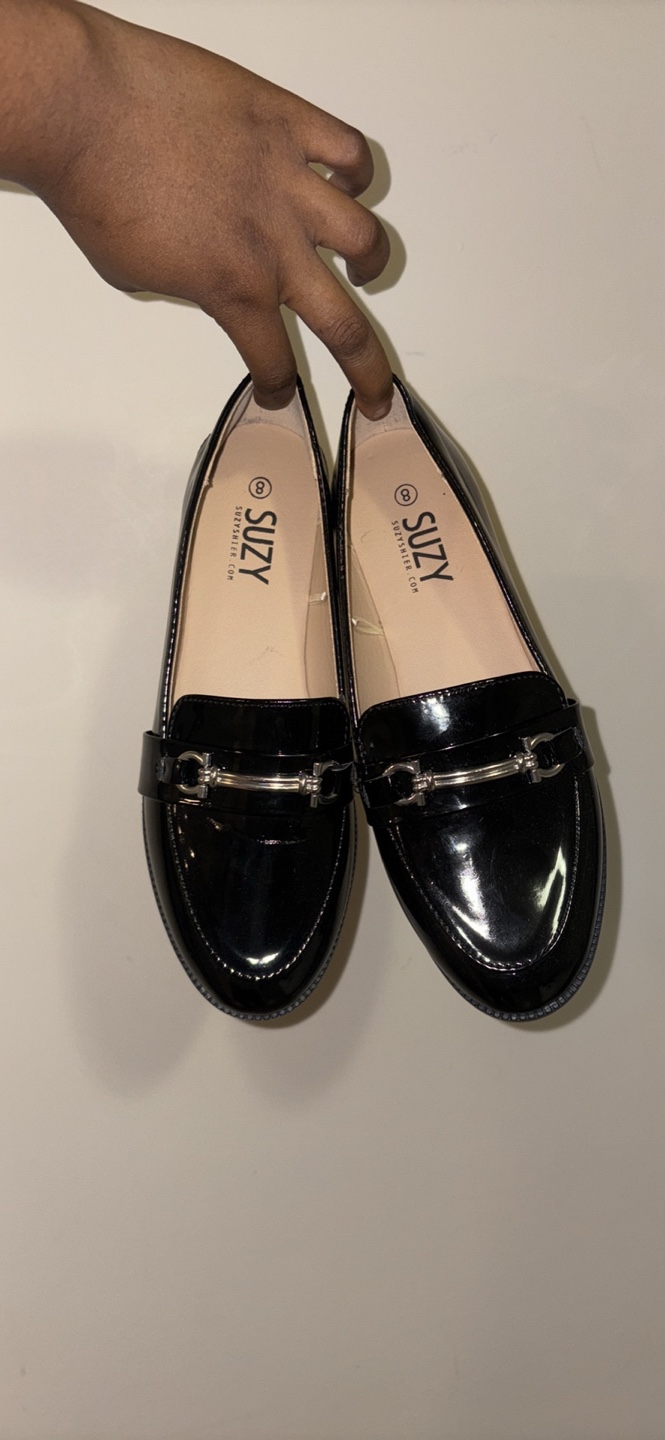 Black Patent Leather Loafers - photo 2