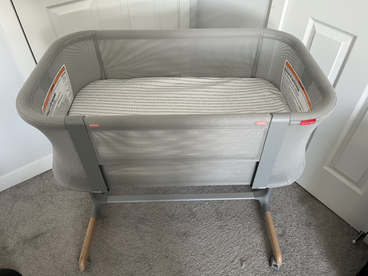 Skip Hop Baby Bassinet - Grey - photo 2