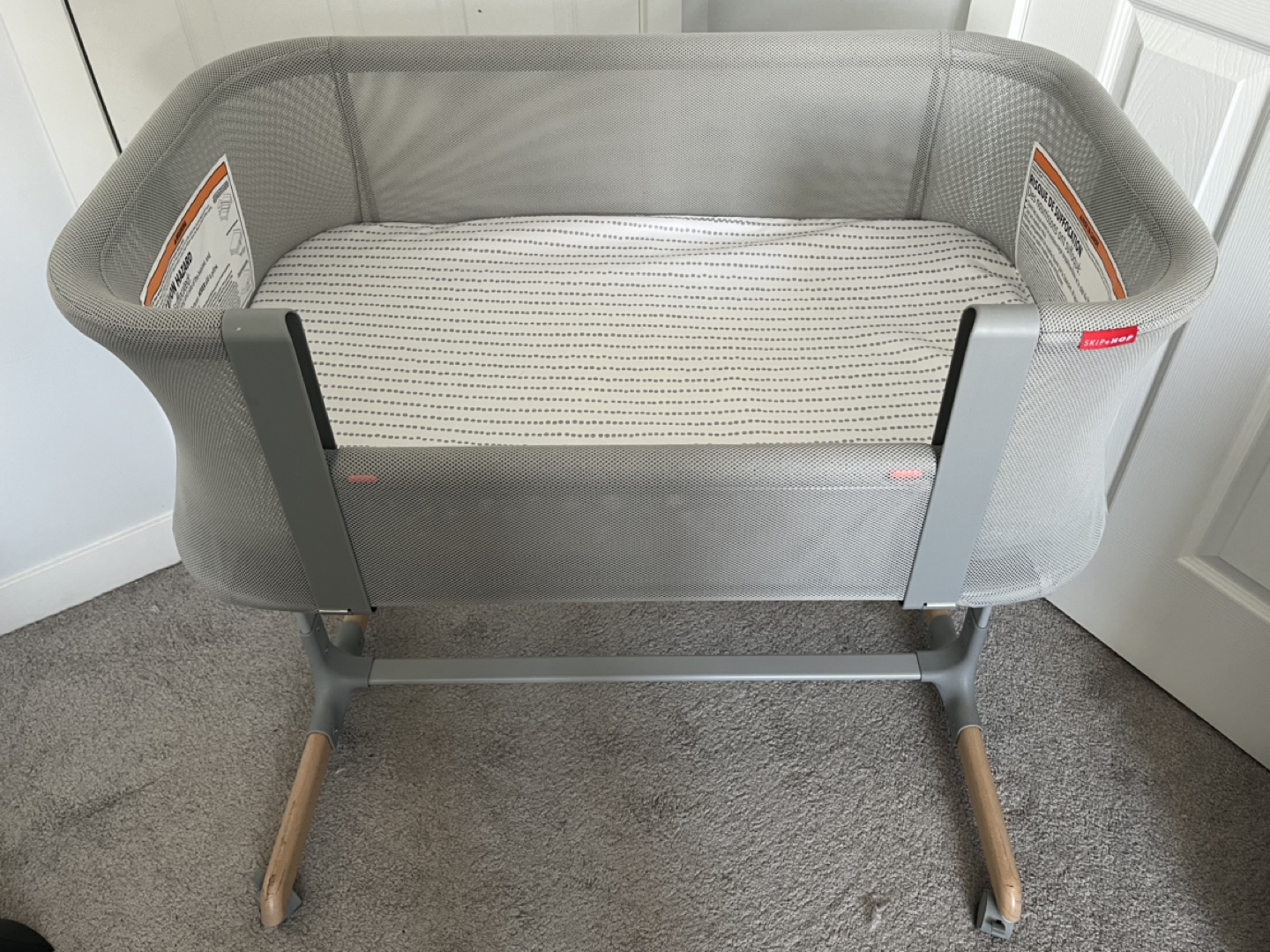 Skip Hop Baby Bassinet - Grey - photo 3