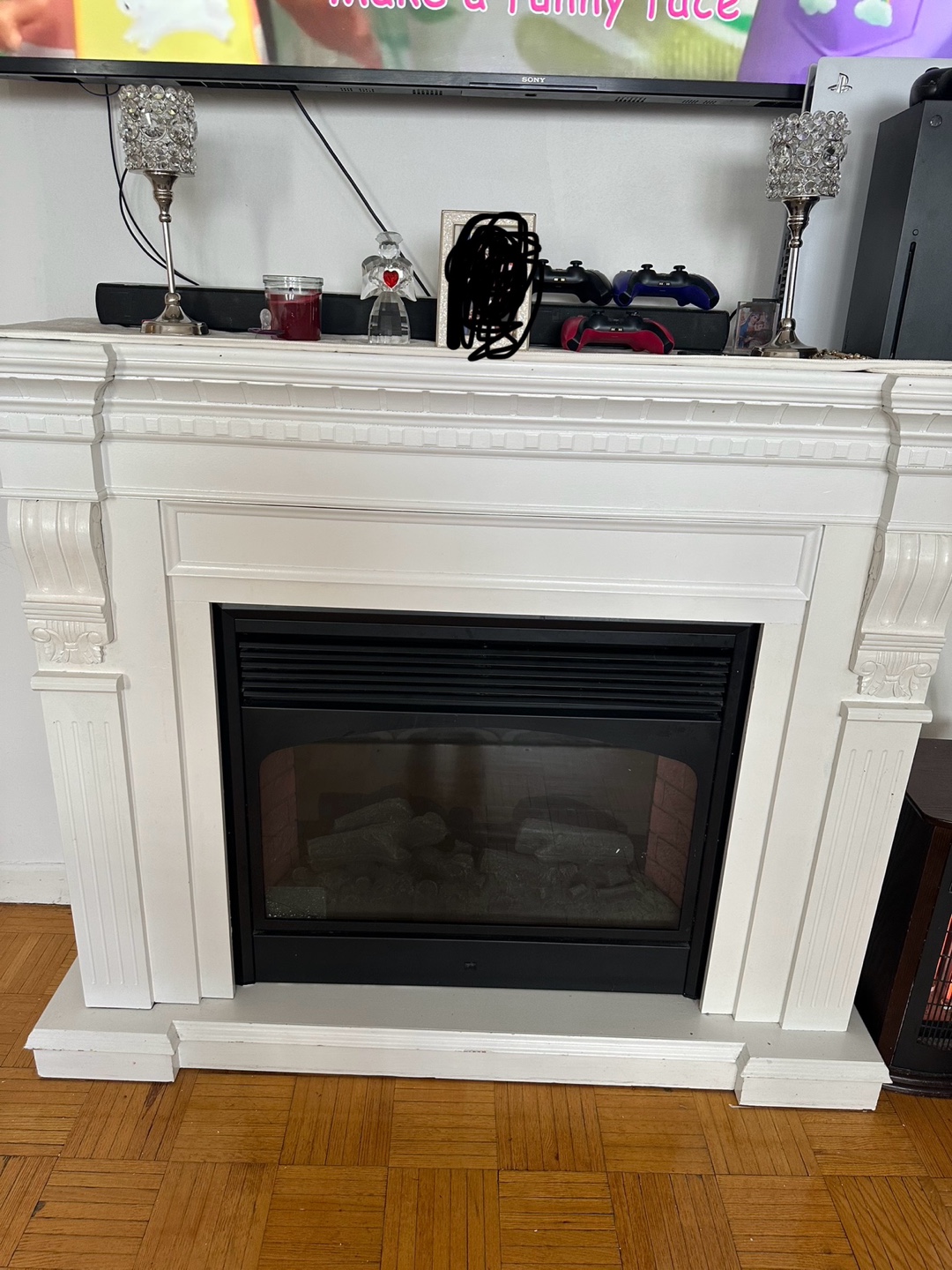 Electric Fireplace Mantel - photo 2