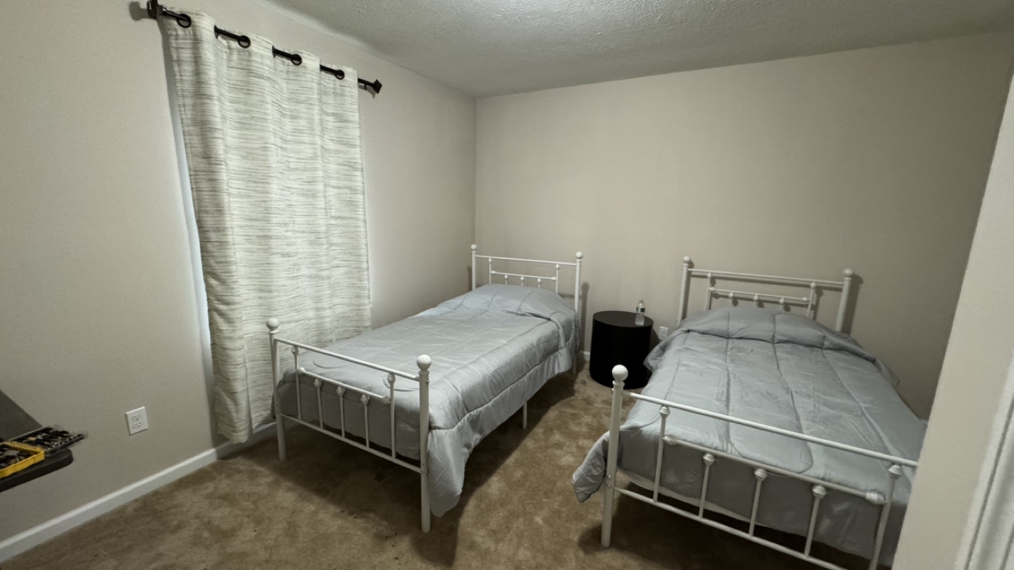 Two Twin Size Metal Bed Frames - photo 2