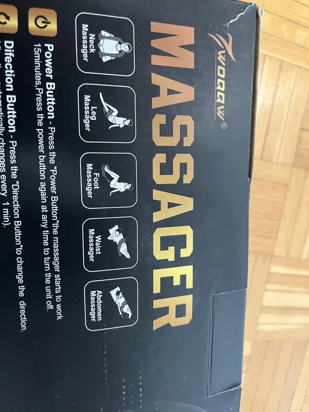 Shiatsu Neck and Back Massager with Heat image indicator(2)