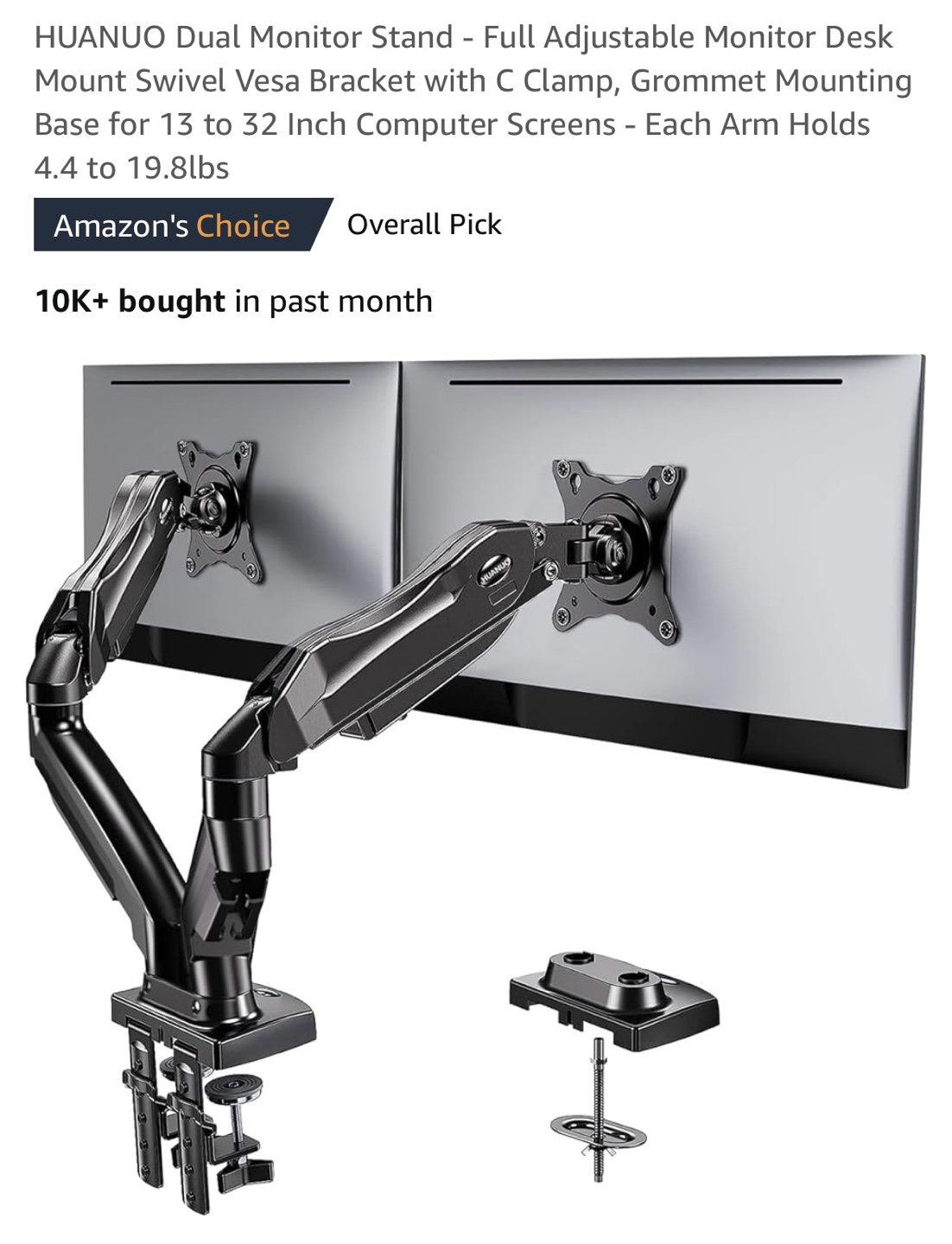 Dual Monitor Stand - Brand New, Unopened - photo 2