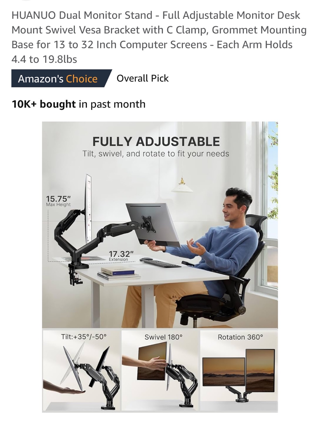 Dual Monitor Stand - Brand New, Unopened - photo 4