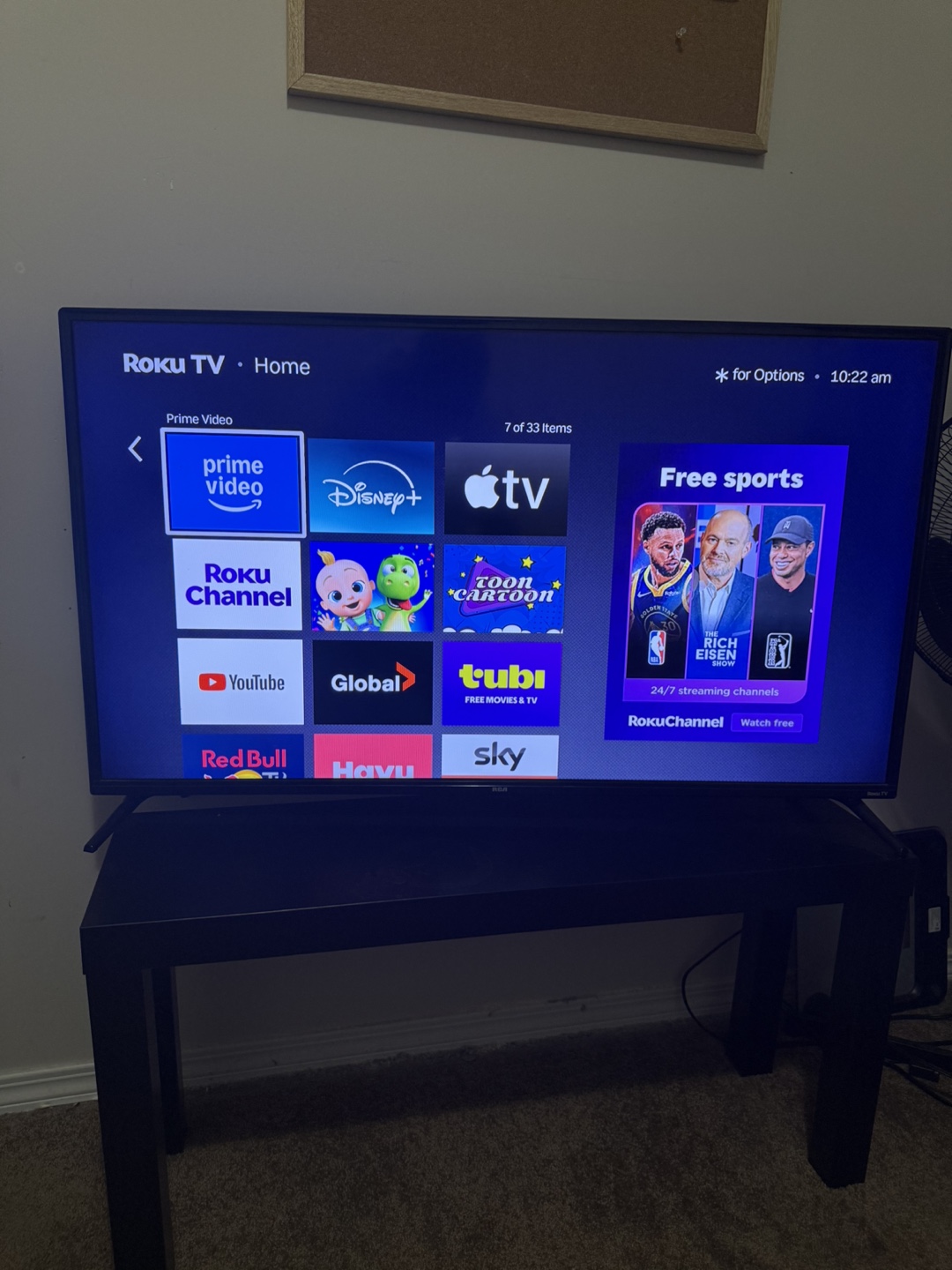 43 inch Roku Smart TV