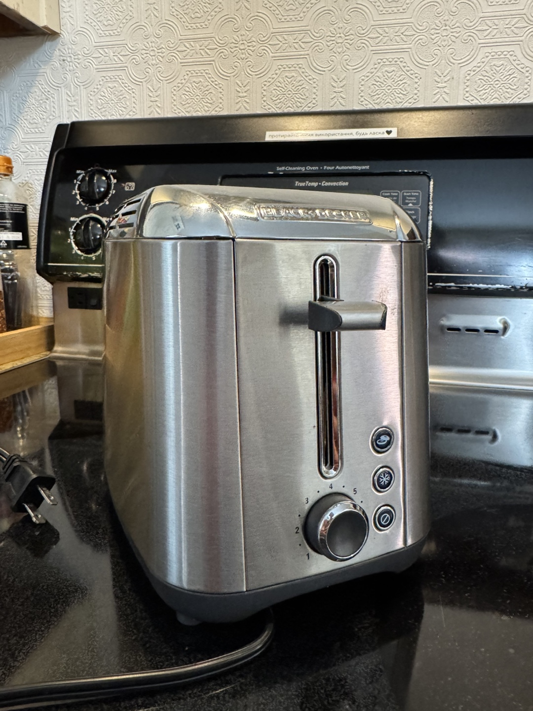 Black+Decker 2-Slice Toaster - Stainless Steel - photo 2