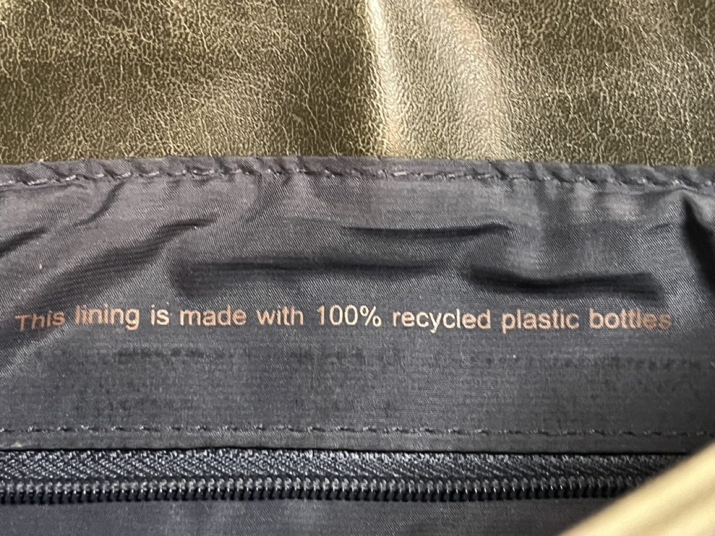 Matt & Nat Olive Green Vegan Leather Crossbody Bag - photo 3