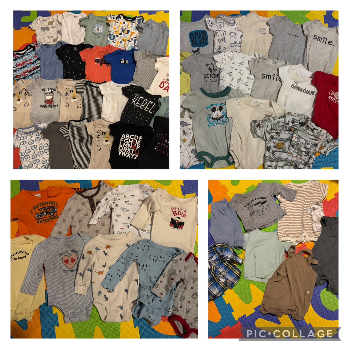 Baby Boy Clothes Bundle - Size 3 to 6 Months