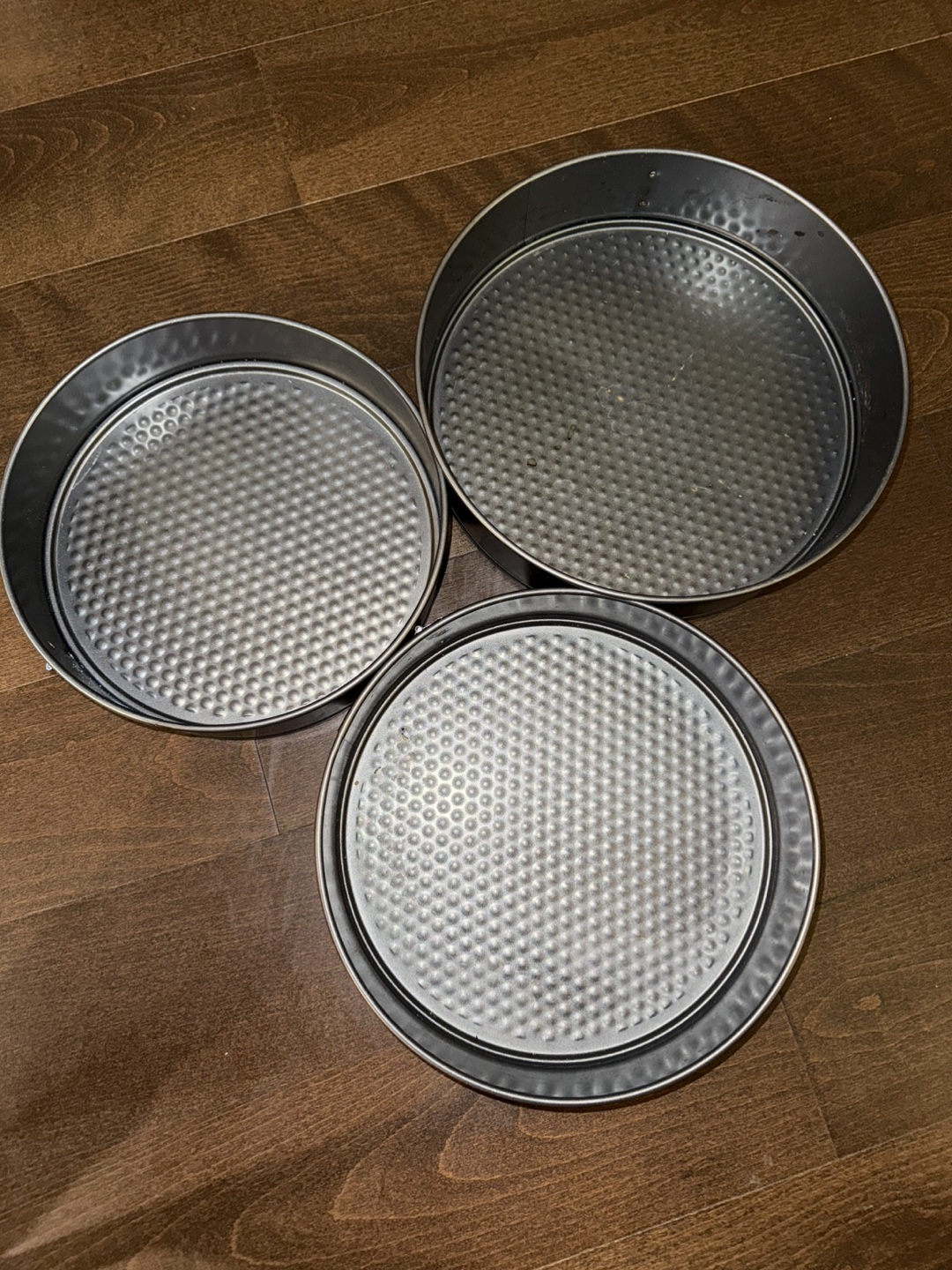 Set of 3 Non-Stick Round Cake Pans
