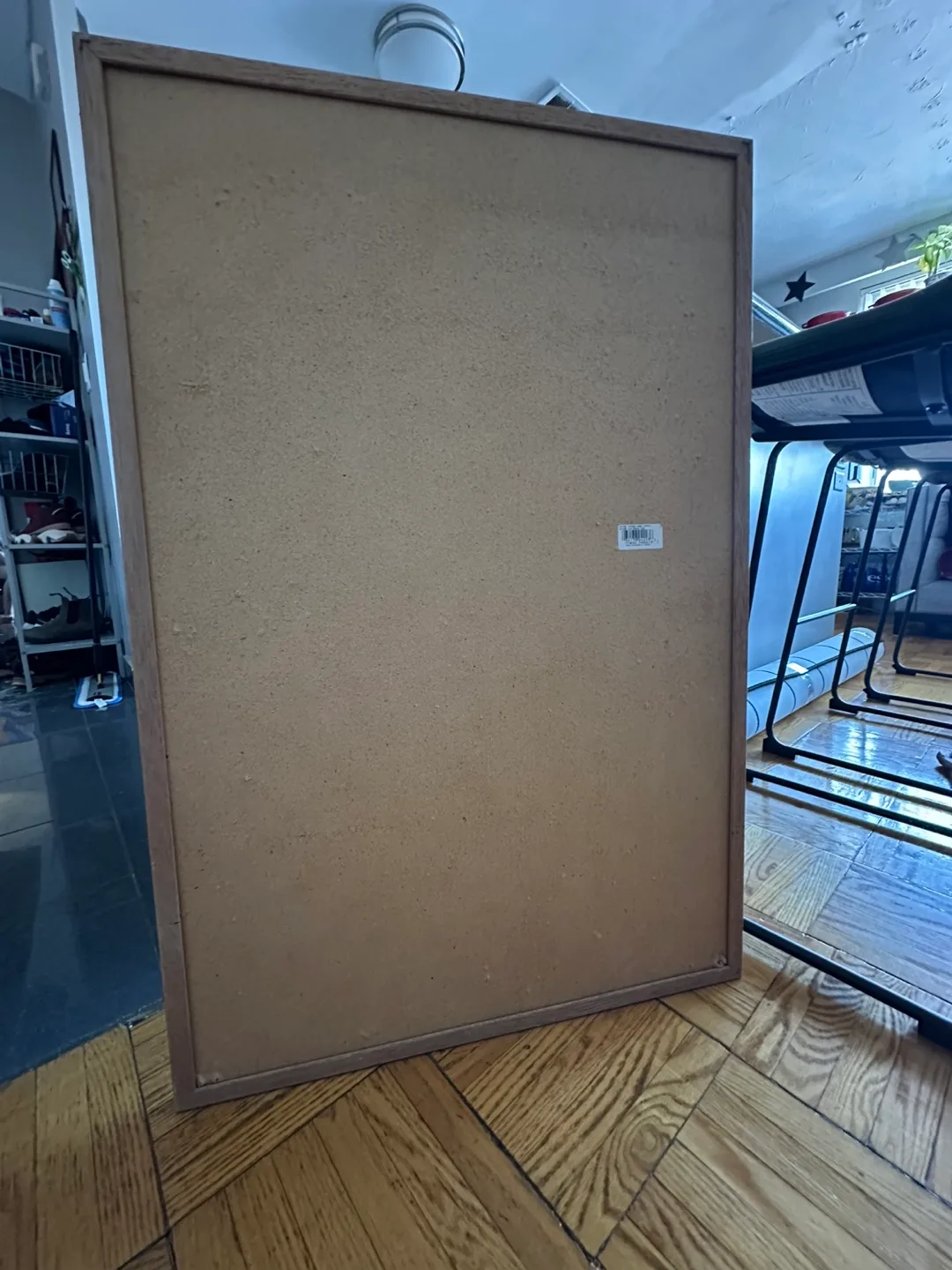 Large Corkboard with Wooden Frame image indicator(2)