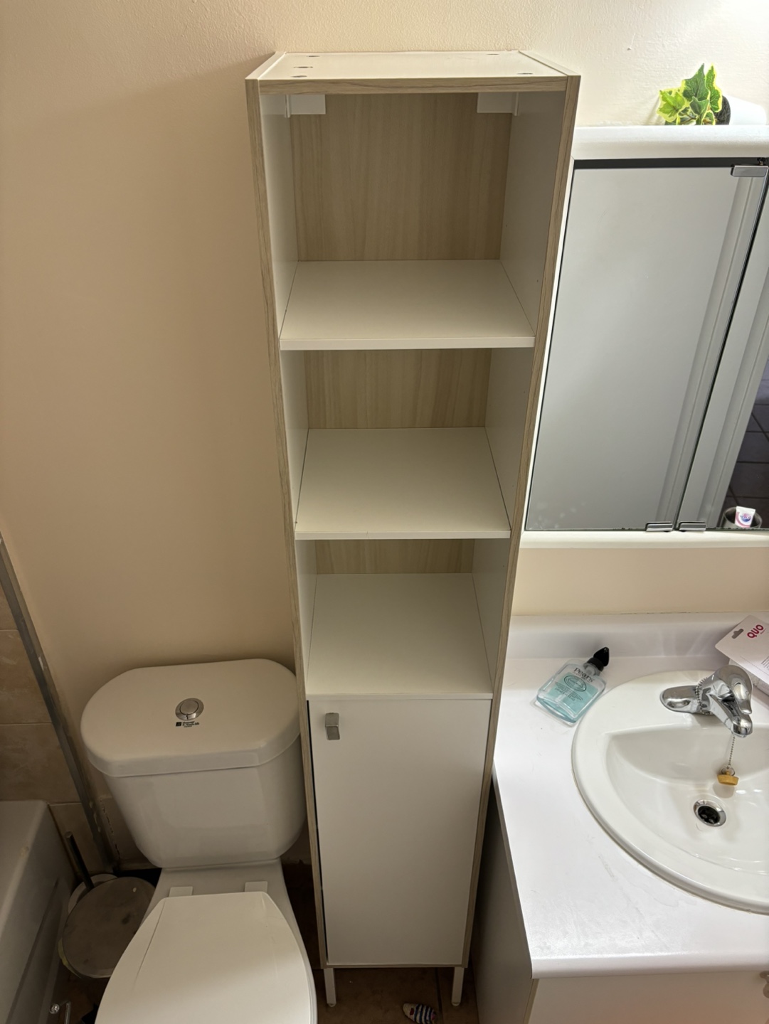 Tall Bathroom Storage Cabinet - photo 2