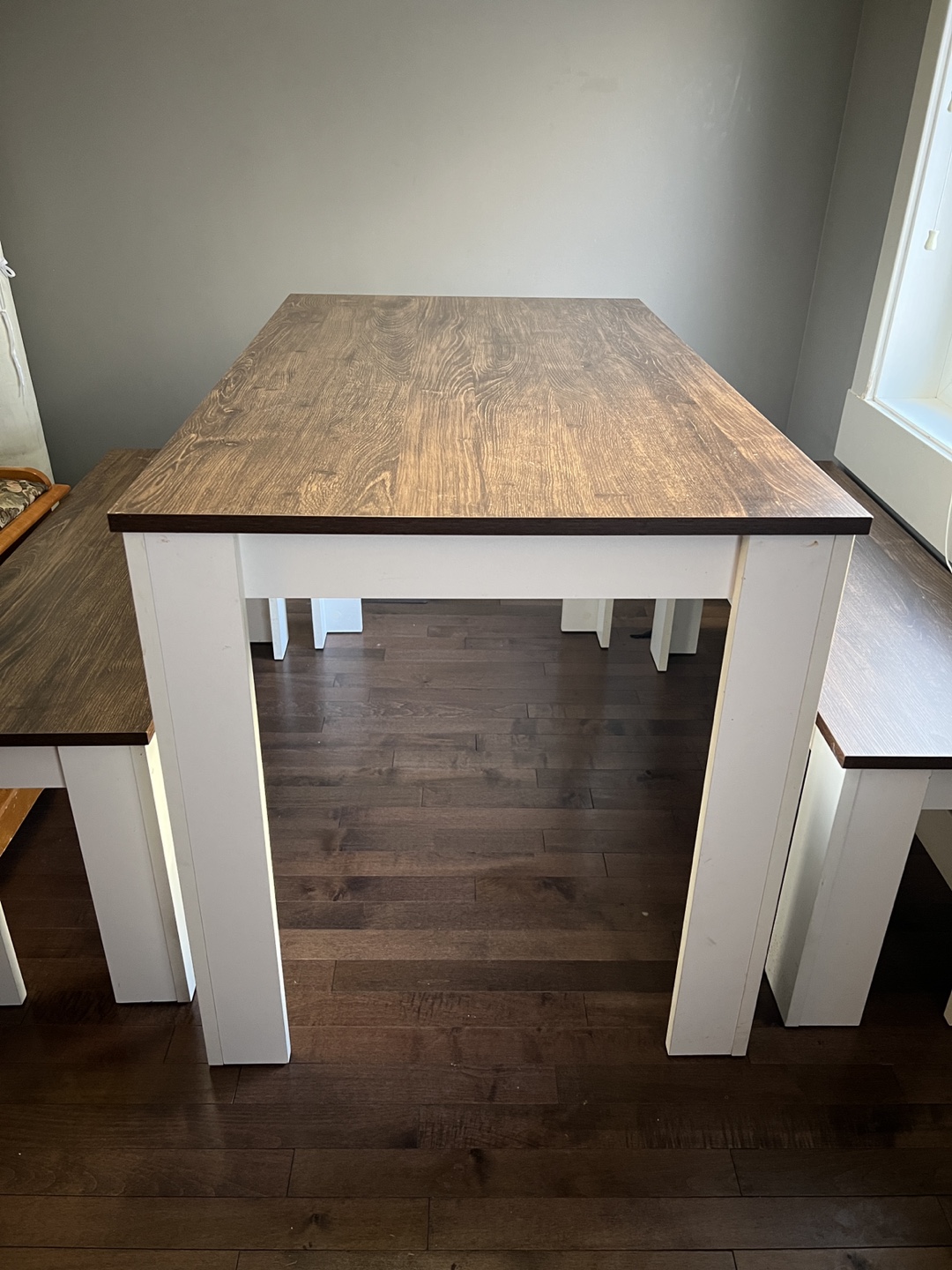 Nook table and bench - photo 2