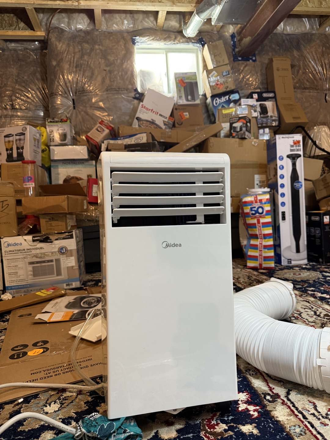 Midea 6000 BTU Portable Air Conditioner - Wi-Fi Enabled - photo 3