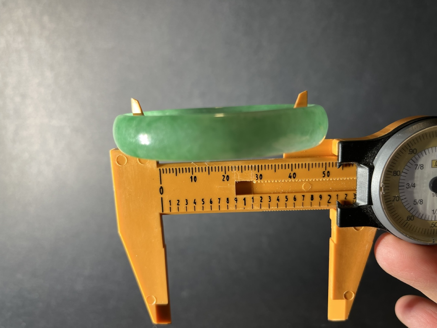 Jadeite Jade Bangle Bracelet - photo 4
