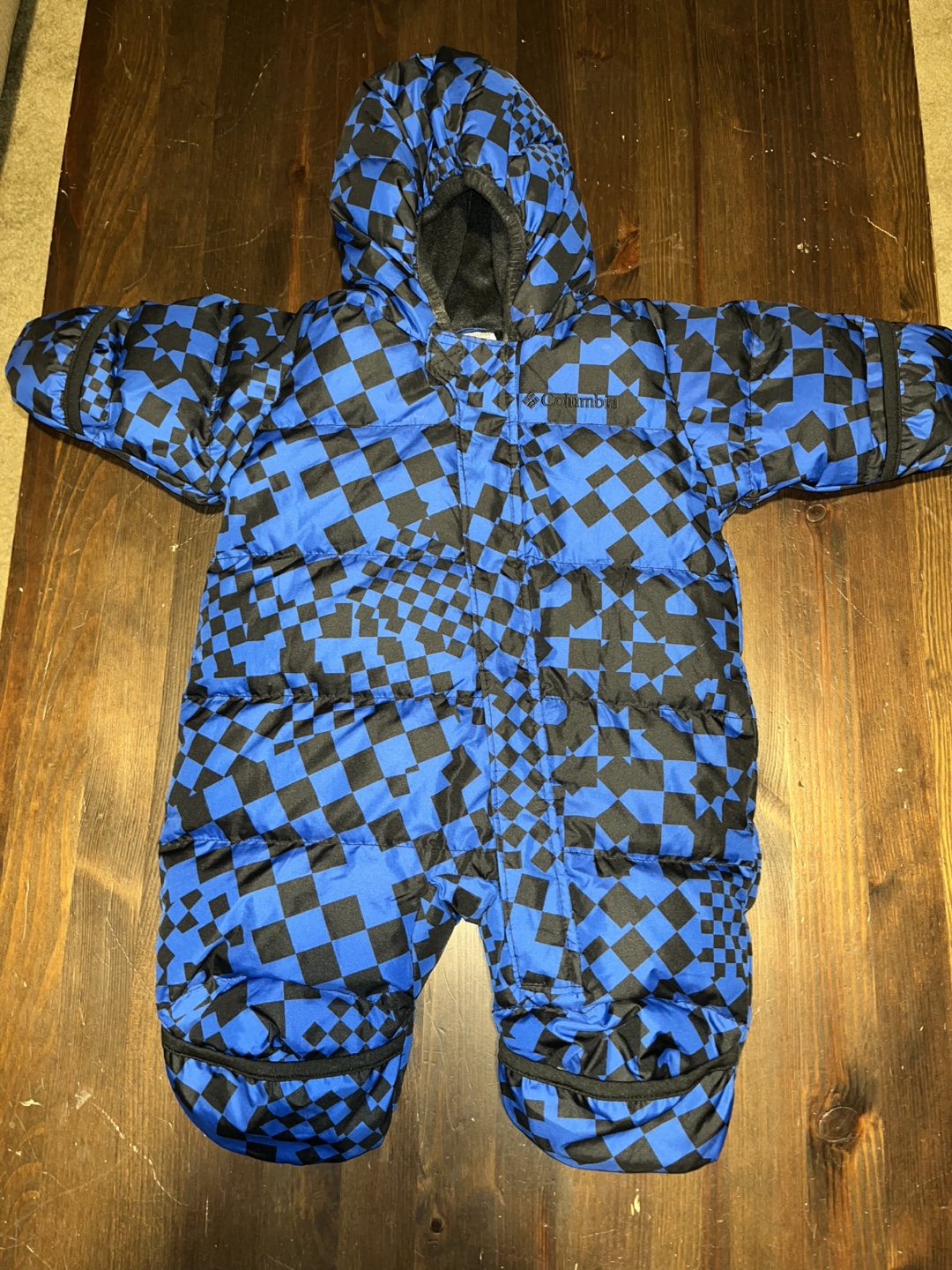 Columbia Baby Snowsuit, Size 6, Black  Pattern