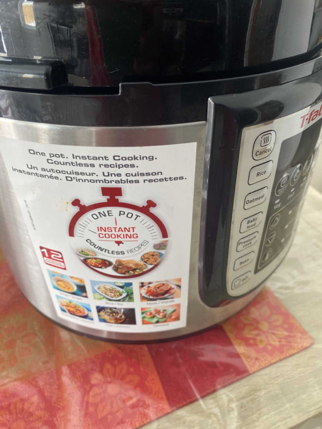 T-fal One Pot Instant Cooking Multi Cooker - photo 3
