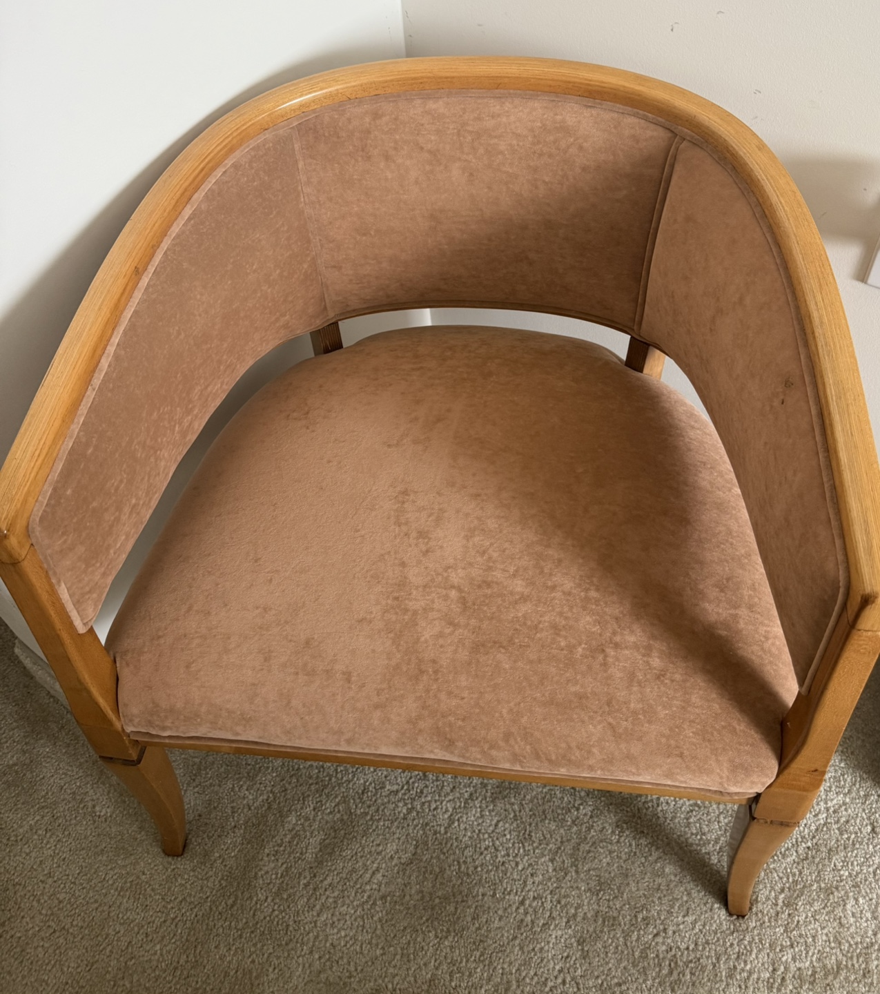 Vintage Wooden Armchair x 2