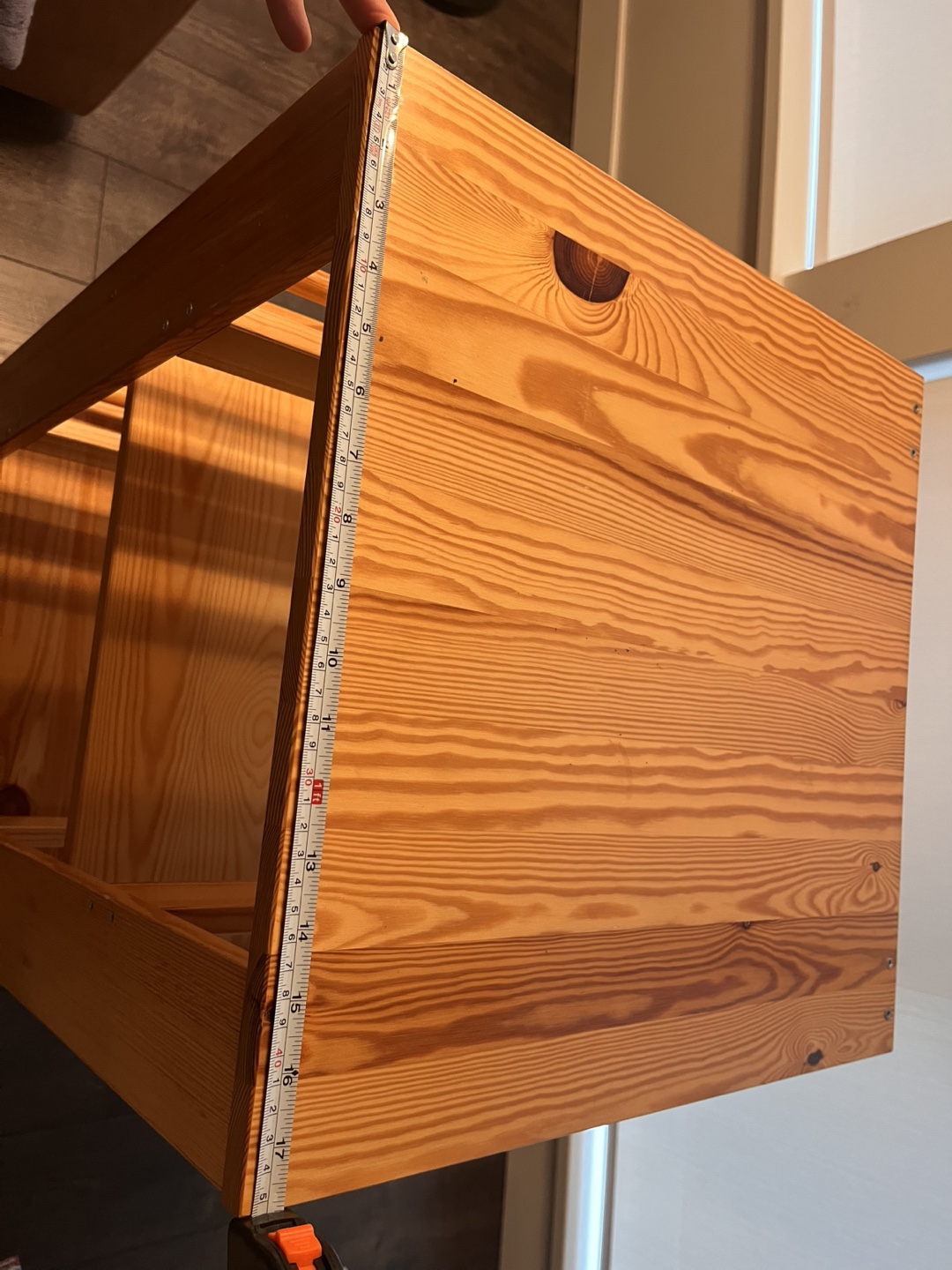Pine Wood Multi-Shelf Storage Unit - photo 4