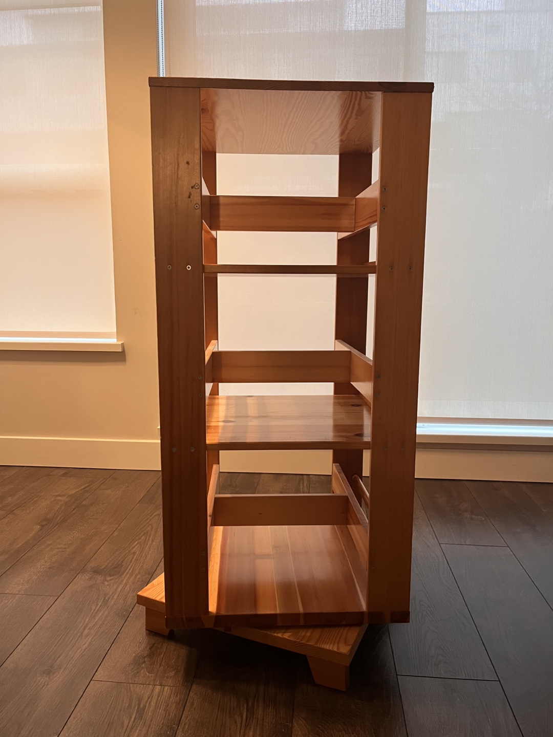 Pine Wood Multi-Shelf Storage Unit - photo 2