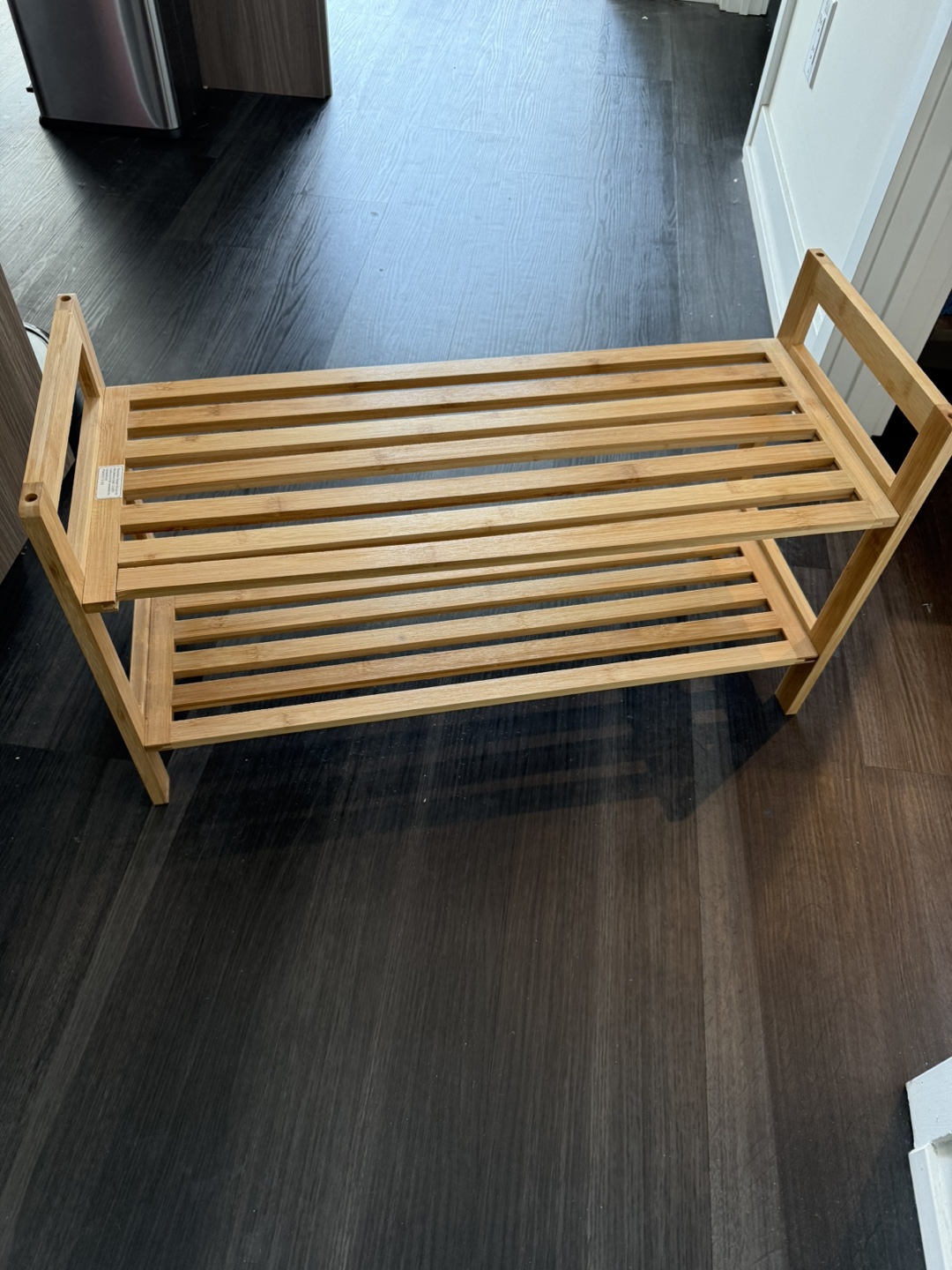 Two-Tier Shoe Rack