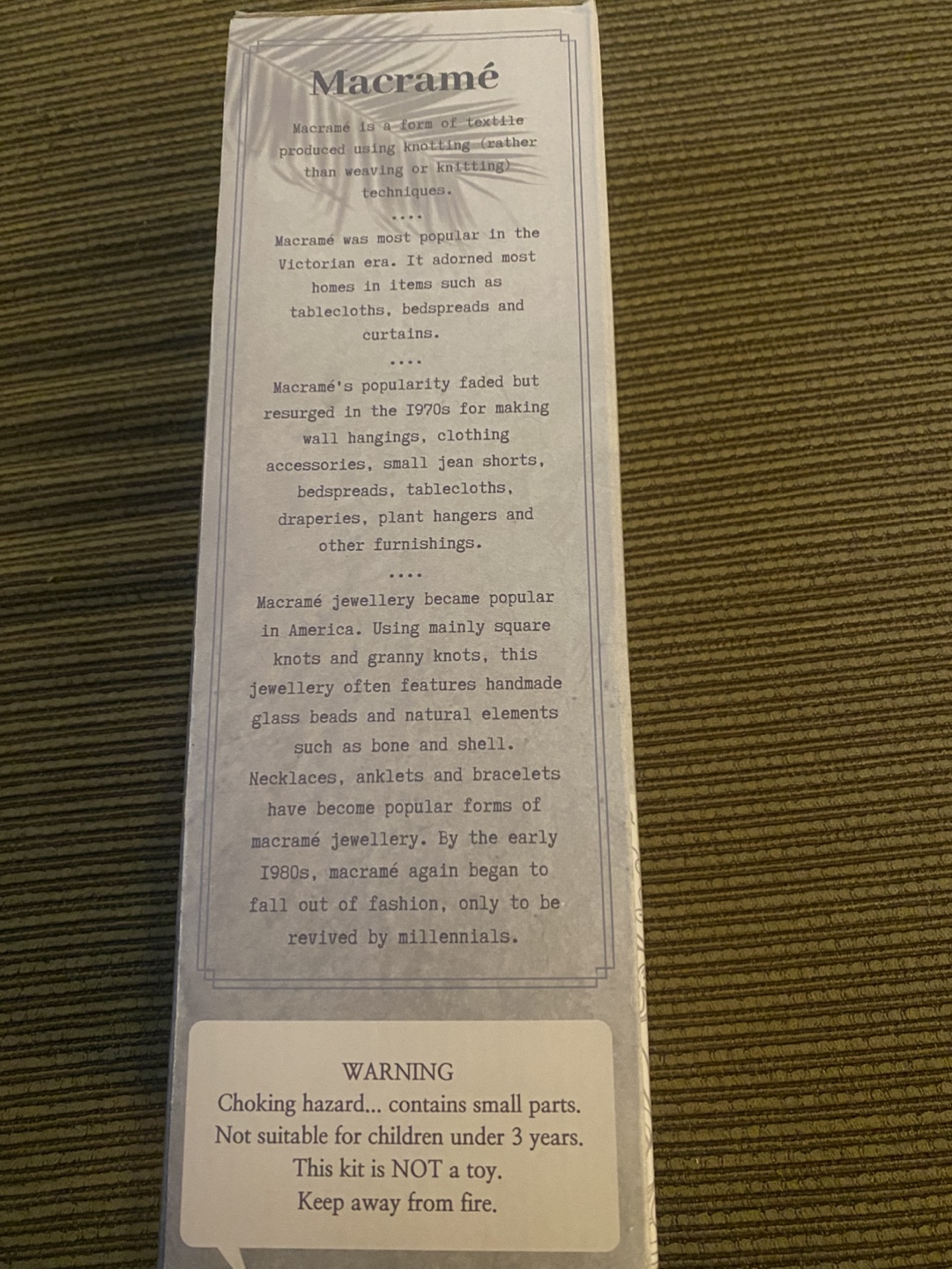 Macrame DIY Kit for beginners - photo 4