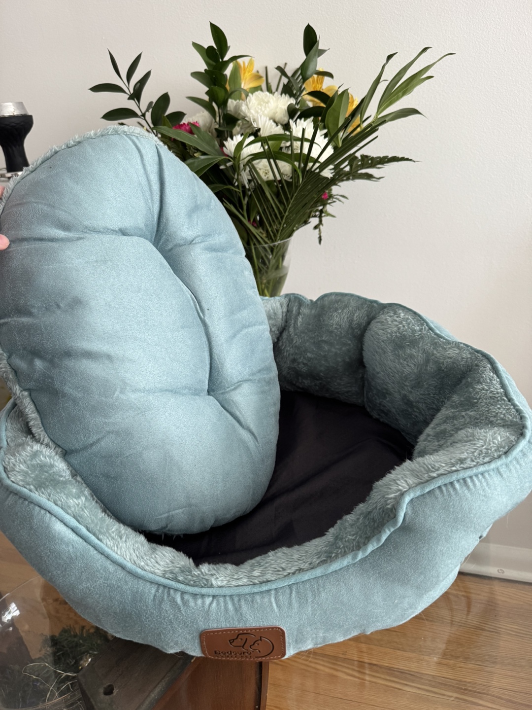 Bedsure Pet Bed - Teal - photo 3
