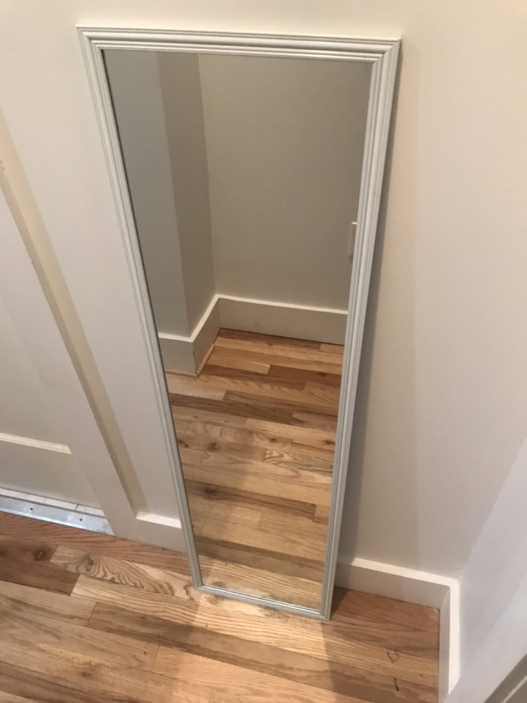 Mirror with White Frame #freecycle