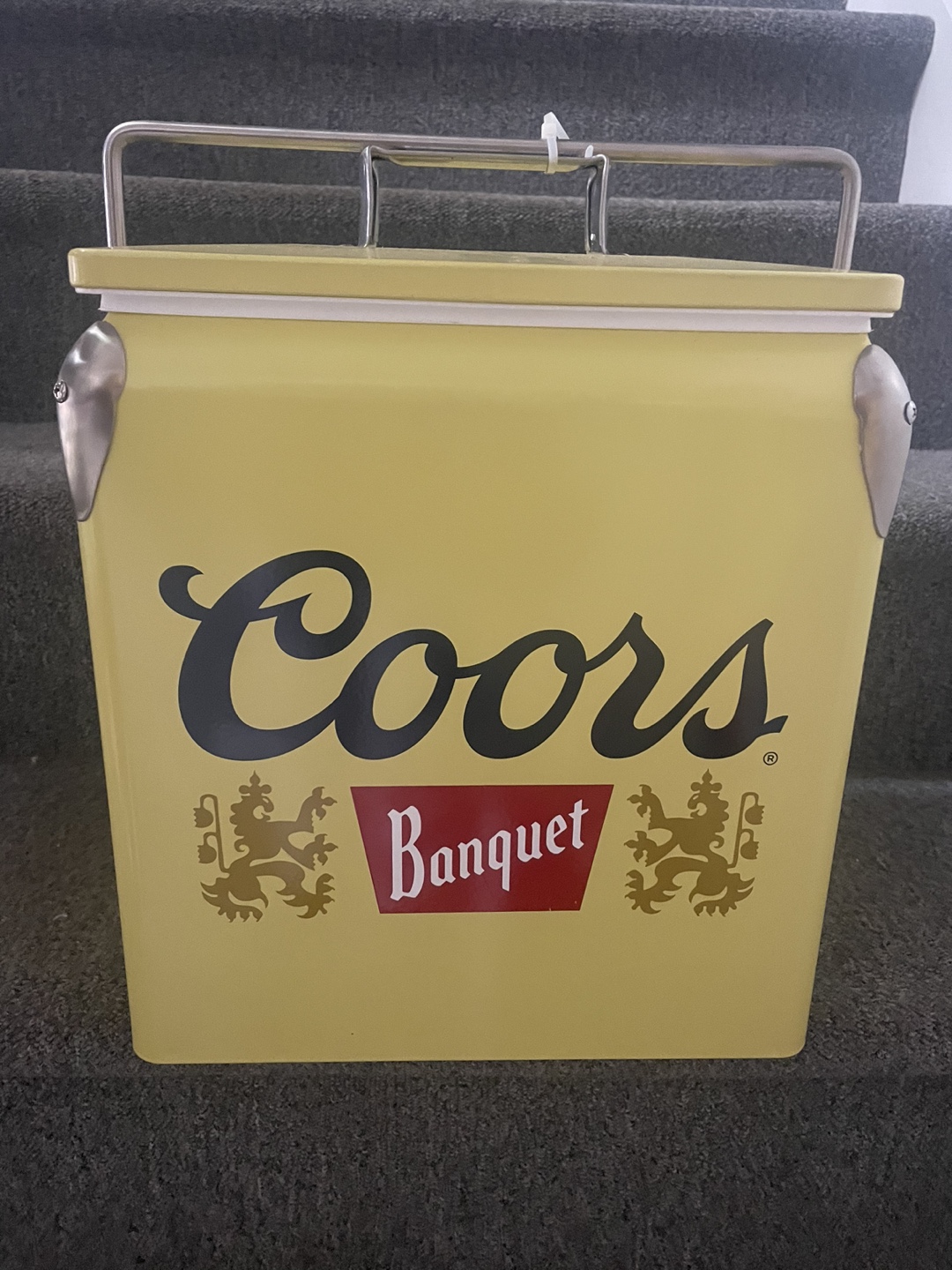 Retro Coors Cooler/ ice chest