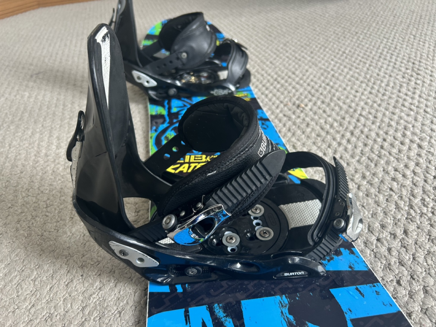 Burton snowboard bindings
