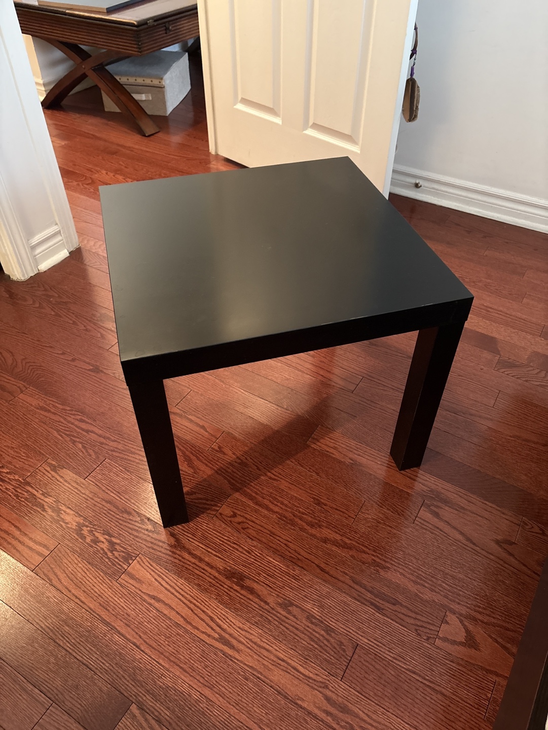 Ikea Black Square End Table