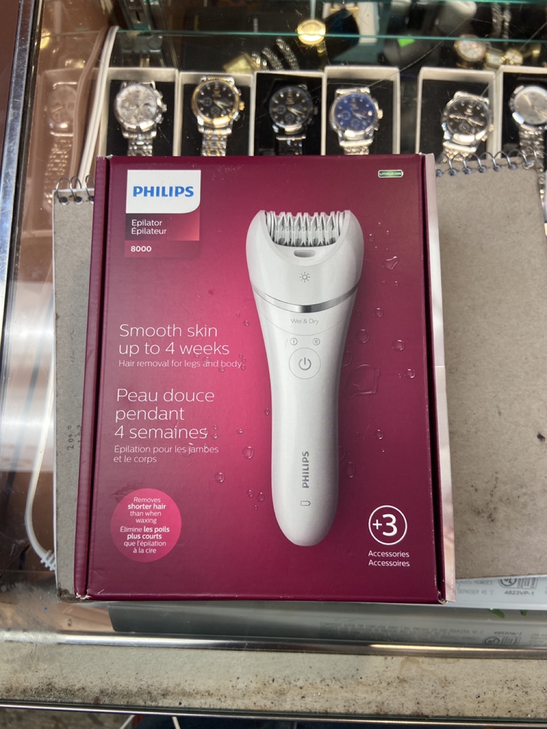 Philips Epilator 8000 - Wet & Dry Epilator