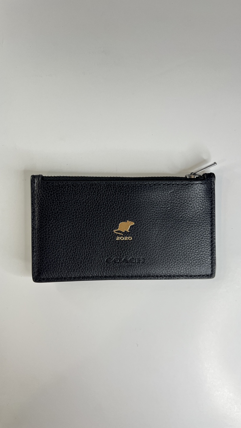 Coach Leather Card Holder 2020 Limited Edition