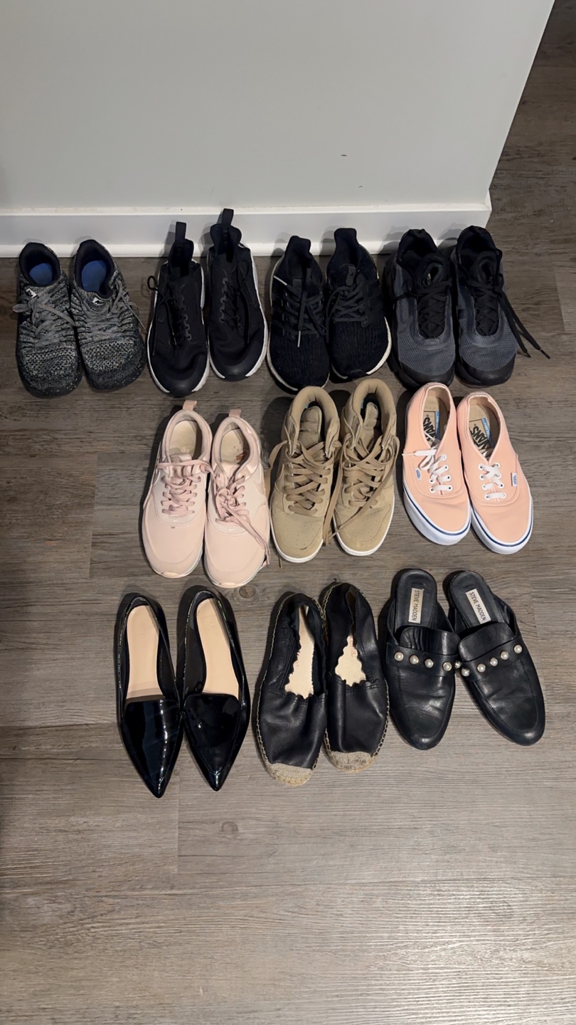 Bulk Women's Shoe Lot - Sneakers, Flats, Mules - photo 2