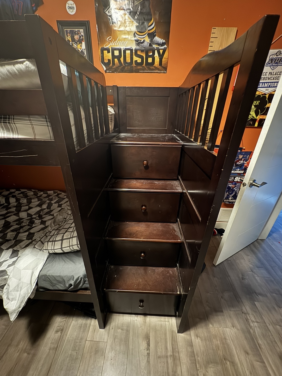 Kids Bunk Bed with Built-in Storage - photo 3