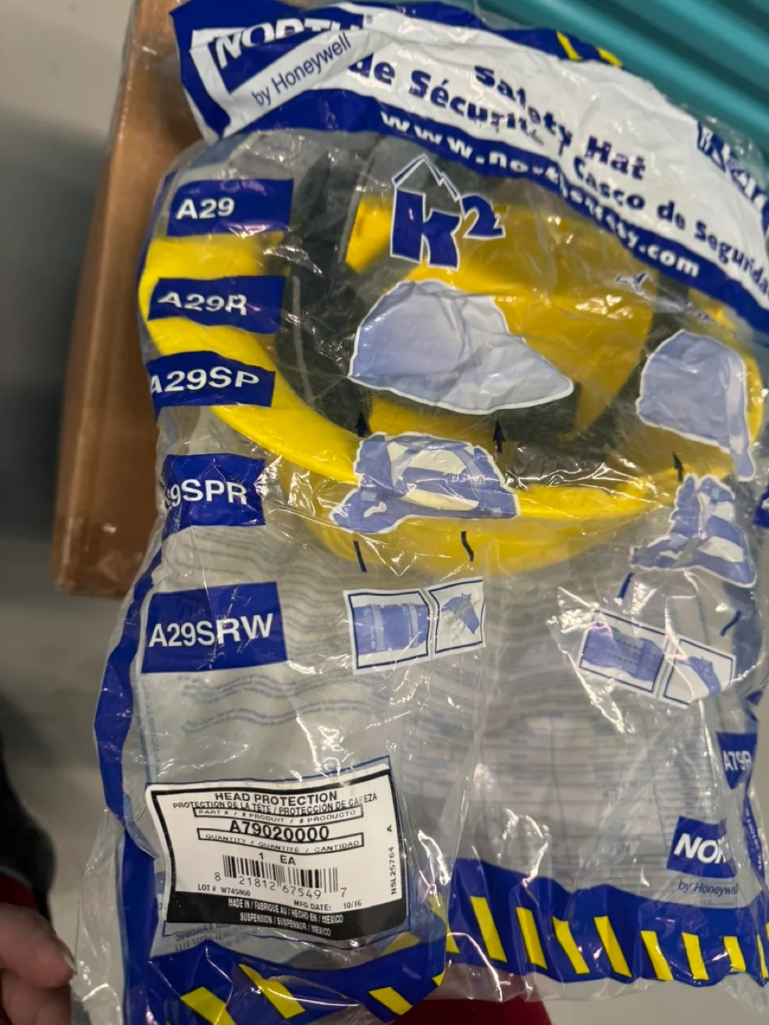 New North Safety Products TherPeak Yellow Safety Helmet image indicator(3)