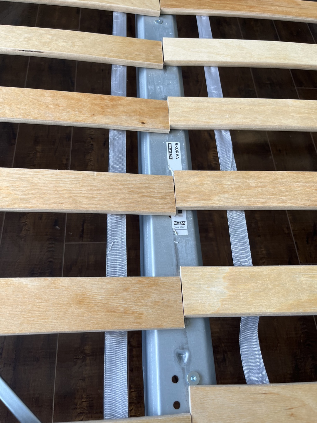 IKEA Queen Bed Frame with luroy slated base - photo 3