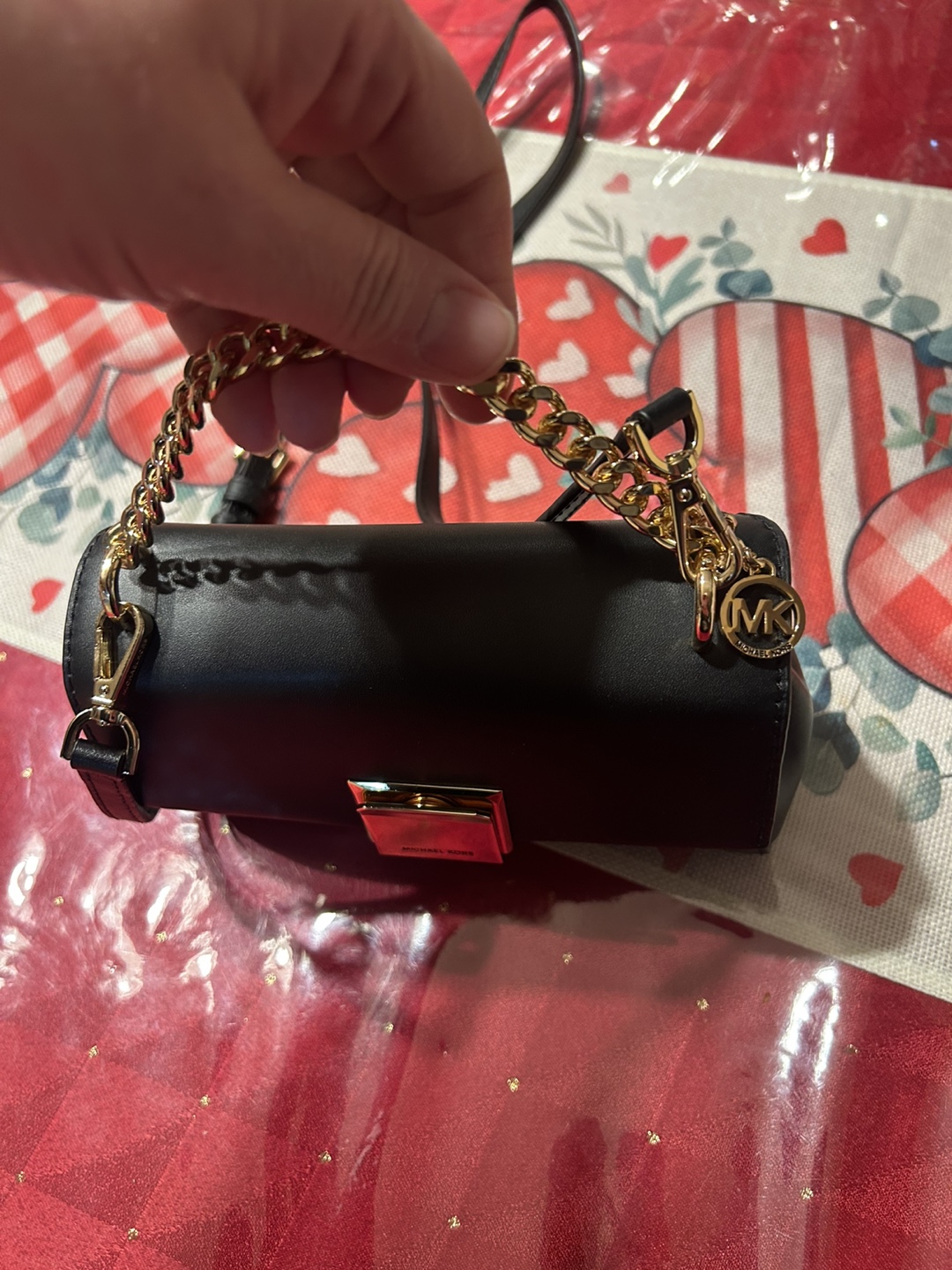 Michael Kors Black Leather Crossbody Bag - photo 3