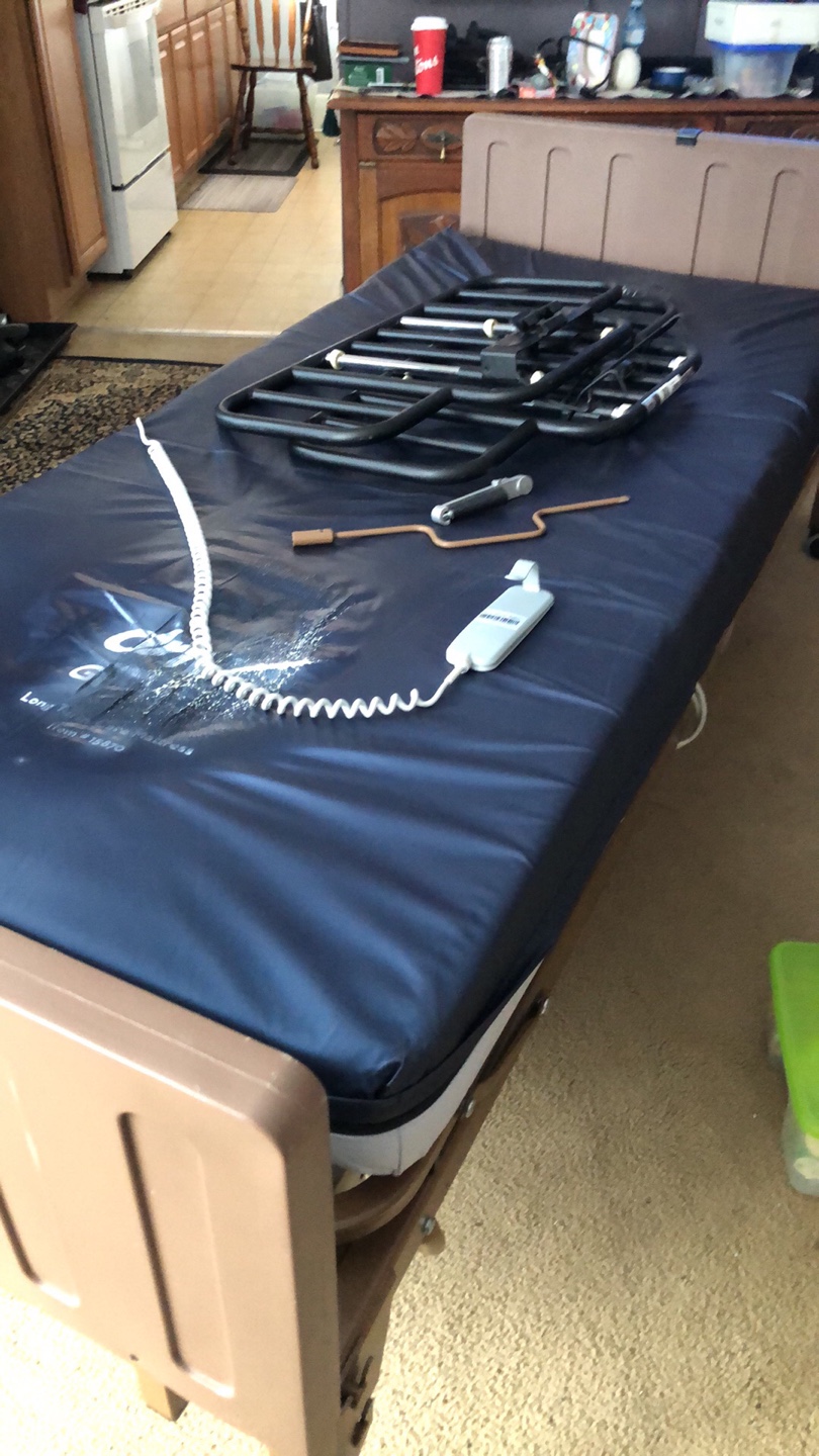 Invacare Semi-Electric Hospital Bed