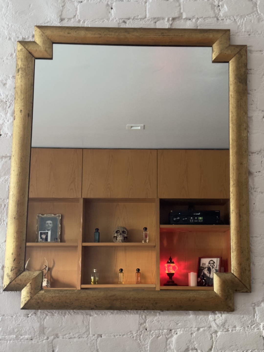 Gold Framed Mirror