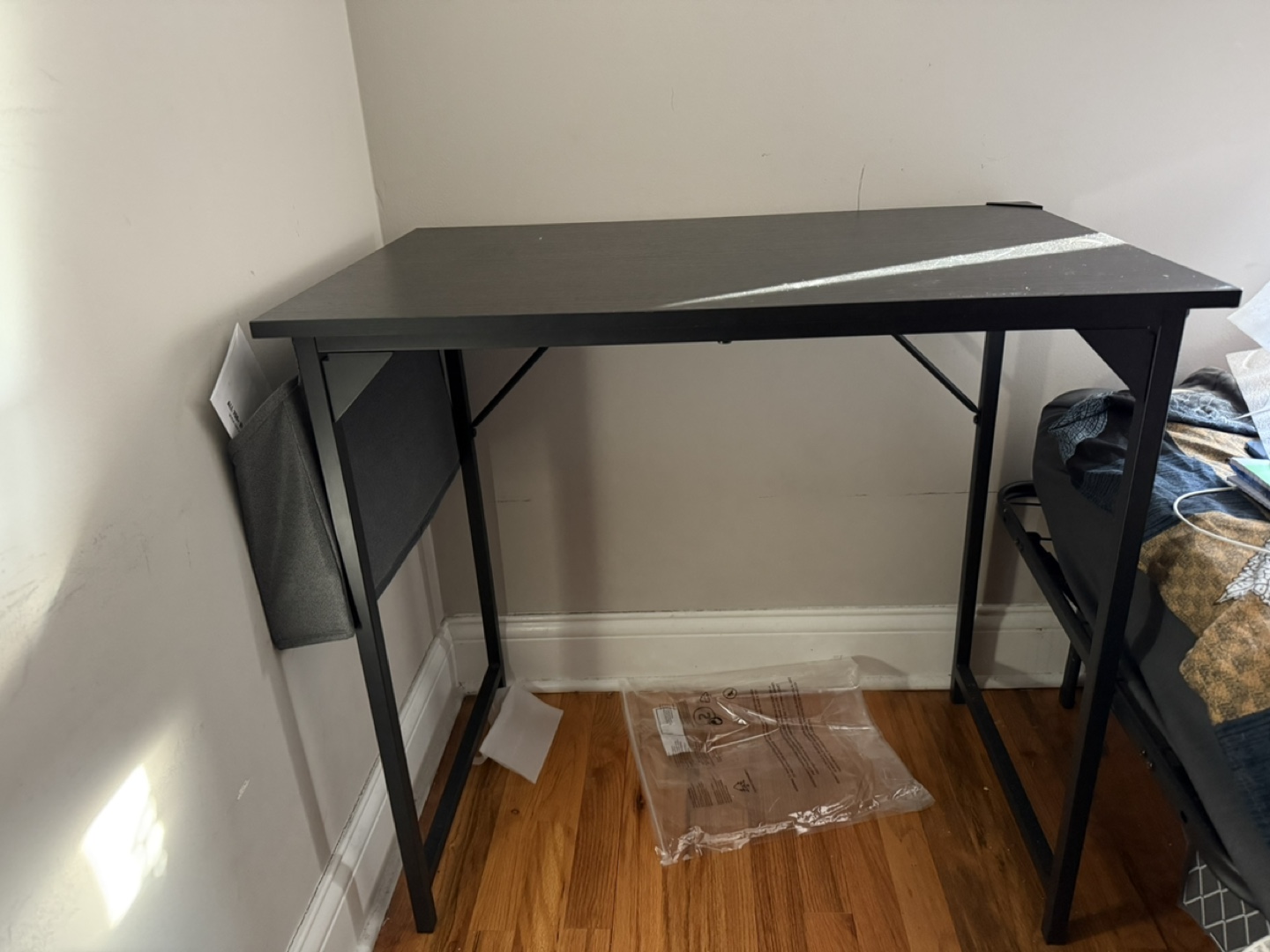 Black Computer Desk - Small Space Solution - photo 2